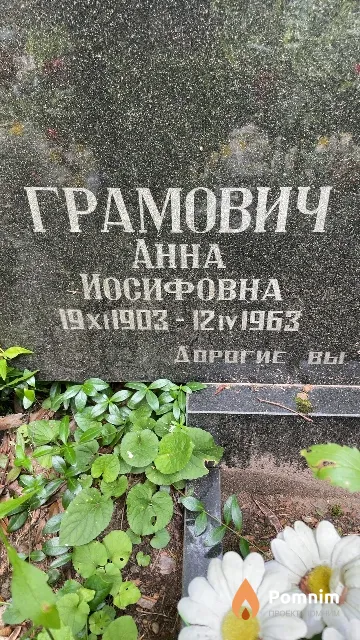 Грамович Анна Иосифовна