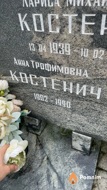 Костенич Анна Трофимовна