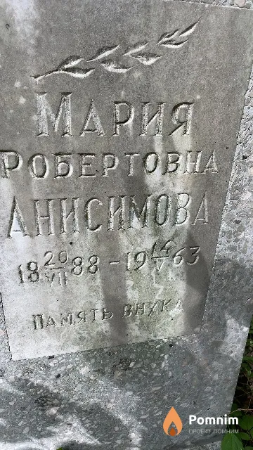 Анисимова Мария Робертовна