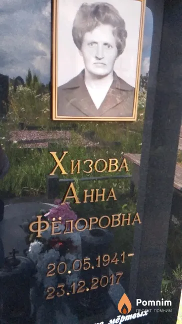 Хизова Анна Фёдоровна