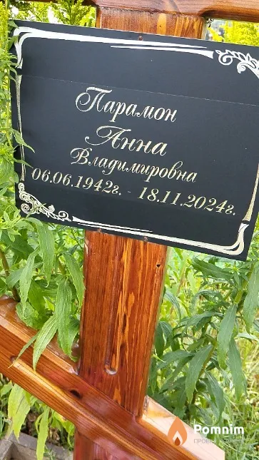 Парамон Анна Владимировна