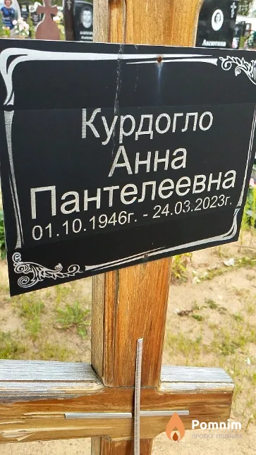Курдогло Анна Пантелеевна