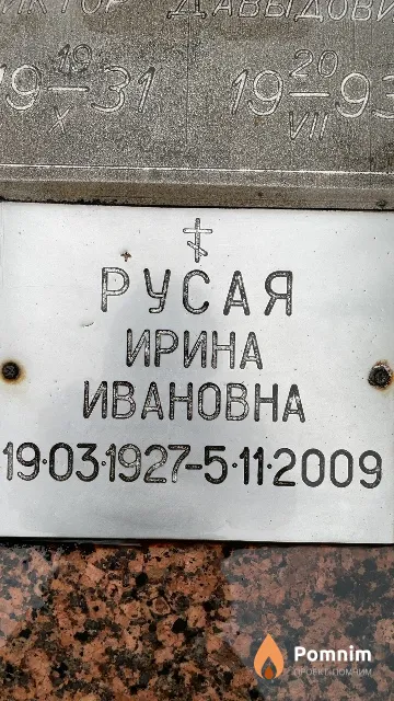 Русая Ирина Ивановна