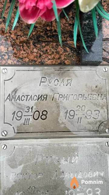 Русля Анастасия Григорьевна