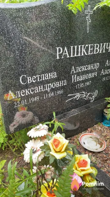 Рашкевич Светлана Александровна