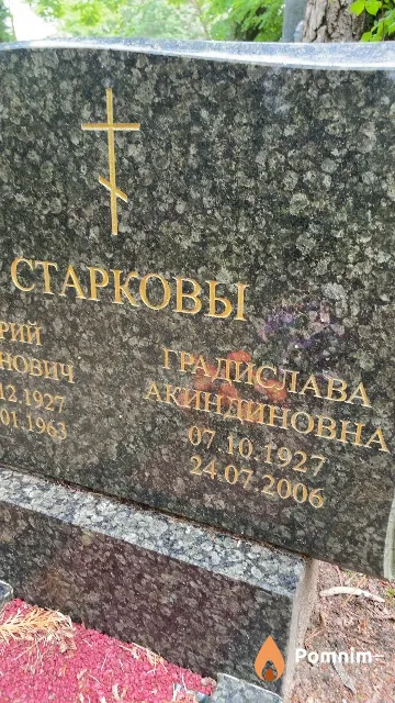 Старкова Градислава Акиндиновна