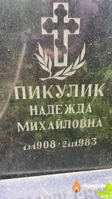 Пикулик Надежда Михайловна