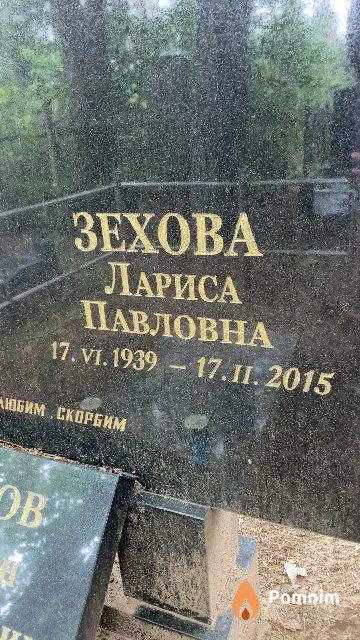Зехова Лариса Павловна