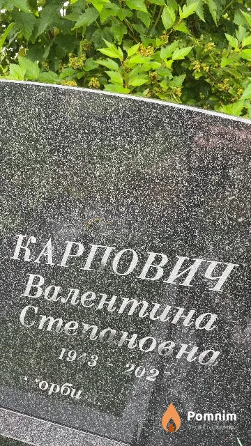 Карпрвич Валентина Степсновна