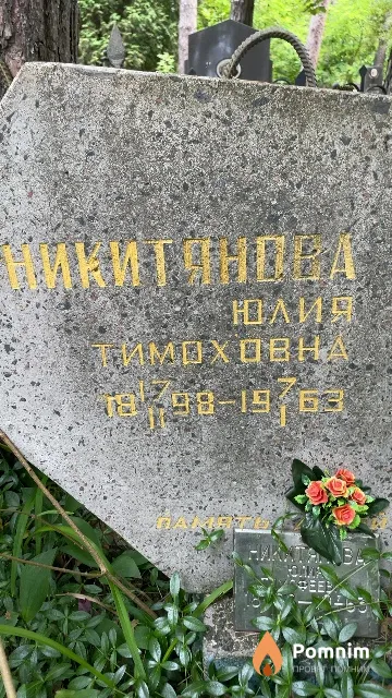 Никитянова Юлия Тимоховна
