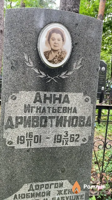 Дривотинова Анна Игнатьевна