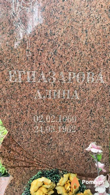 Егизарова Алина