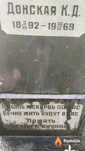Донская К. Д.