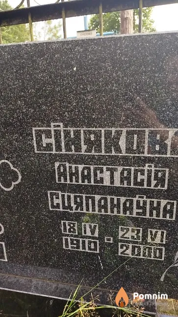 Синякова Aнастасия Степановна