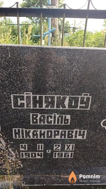Синяков Baсилий Никонорович
