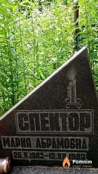 Спектор Мария Абрамовна