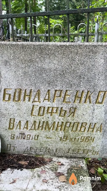 Бондаренко Софья Владимировна