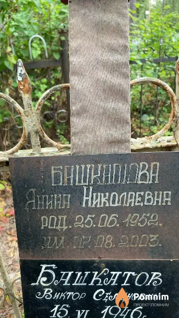 Башкатова Янина Николаевна
