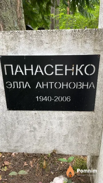 Панасенко Элла Антоновна