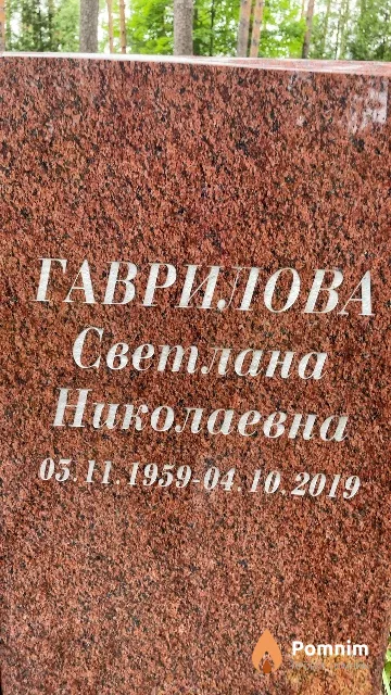 Гаврилова Светлана Николаевна