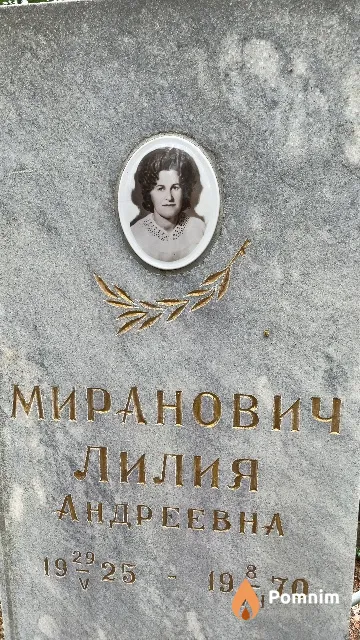 Миранович Лилия Андреевна