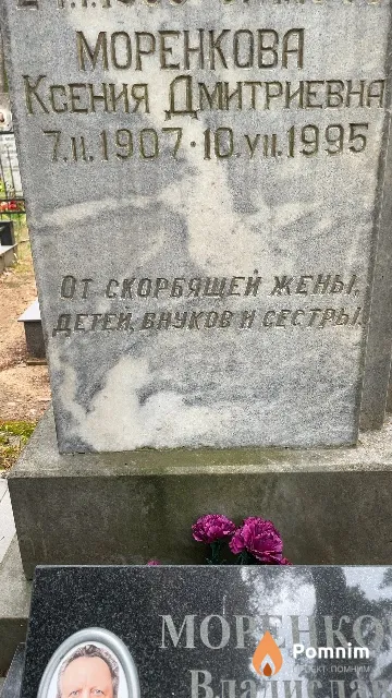 Моренкова Ксения Дмитриевна