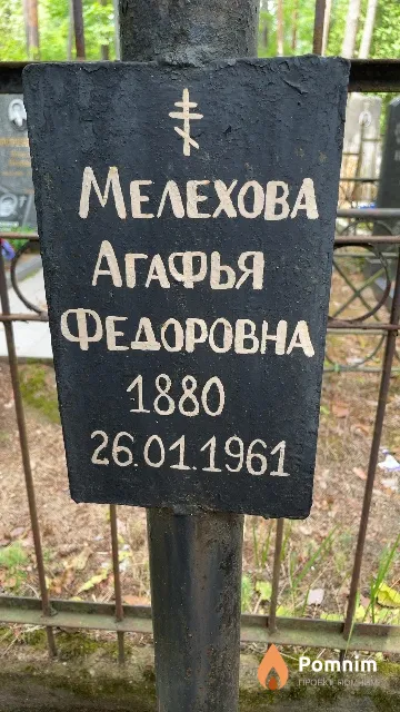 Мелехова Агафья Федоровна