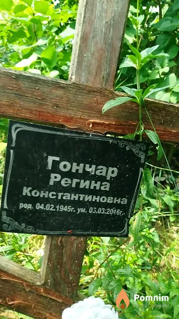 Гончар Регина Константиновна