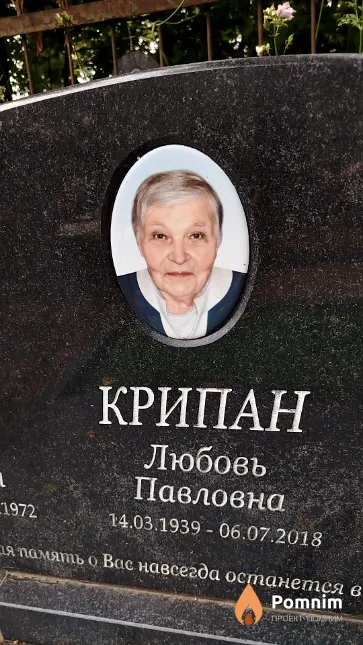 Крипан Любовь Павловна