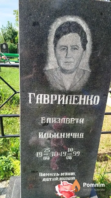 Гавриленко Елизавета Ильинична