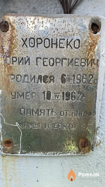Хоронеко Юрий Георгиевич