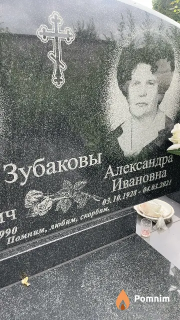 Зубакова Александра Ивановна