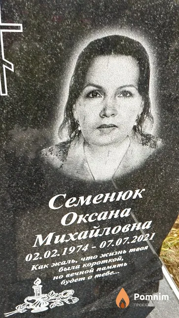 Семенюк Оксана Михайловна