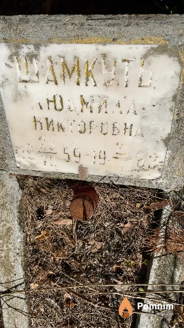 Шамкуть Людмила Викторовна