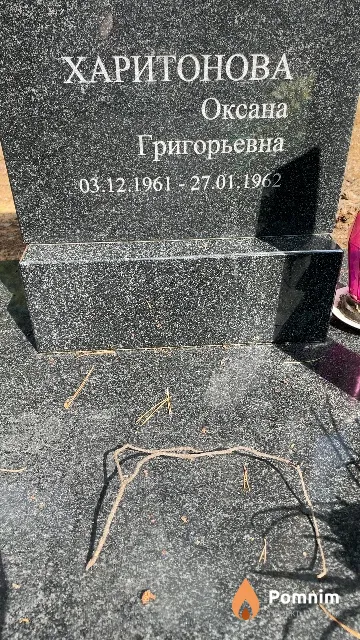 Харитонова Оксана Григорьевна