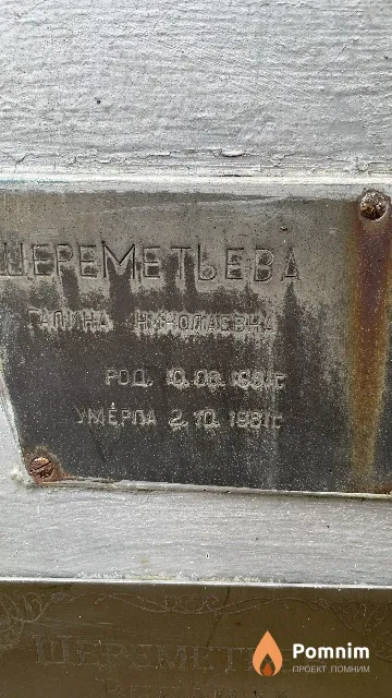 Шереметьева Галина Николаевна