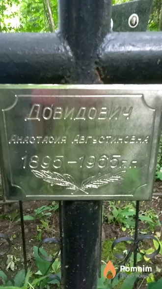 Довидович Анастасия Августиновна