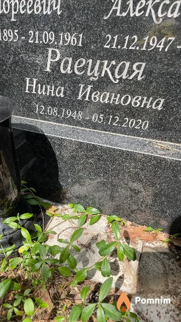 Раецкая Нина Ивановна