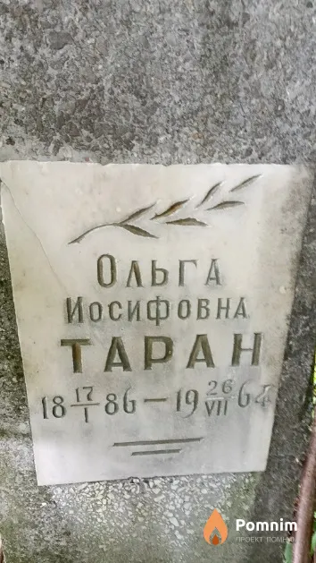 Таран Ольга Иосифовна