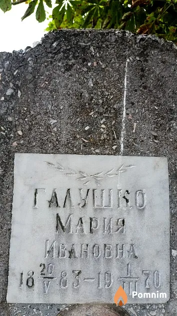 Галушко Мария Ивановна
