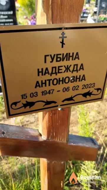 Губина Надежда Антонозна