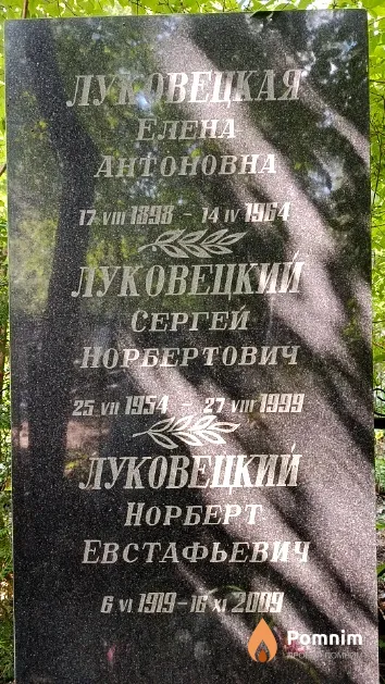 Луковецкая Елена Антоновна