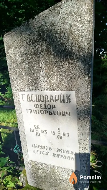 Гасподарик Федор Григорьевич