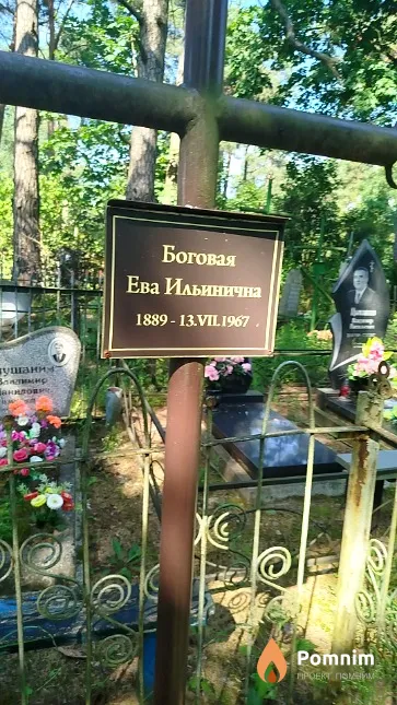 Боговая Ева Ильинична