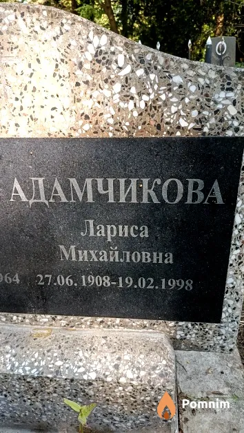 Адамчикова Лариса Михайловна