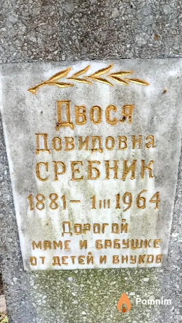 Сребник Двося Довидовна