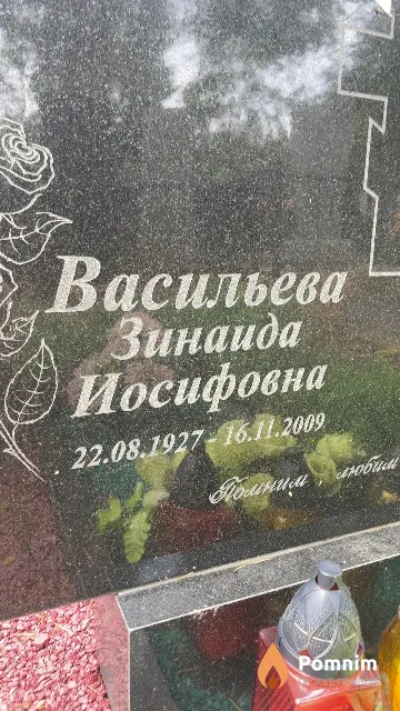 Васильева Зинаида Иосифовна