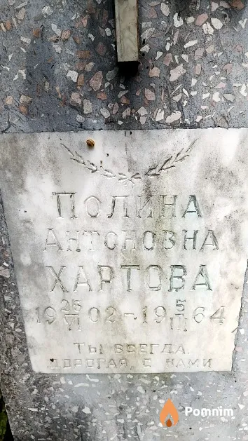 Хартова Полина Антоновна