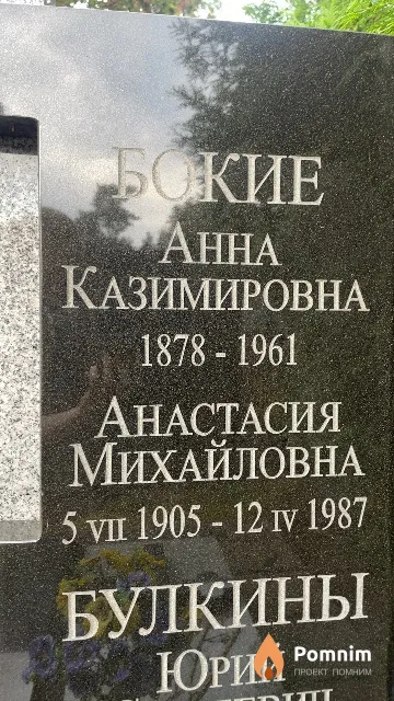 Бокая Анастасия Михайловна