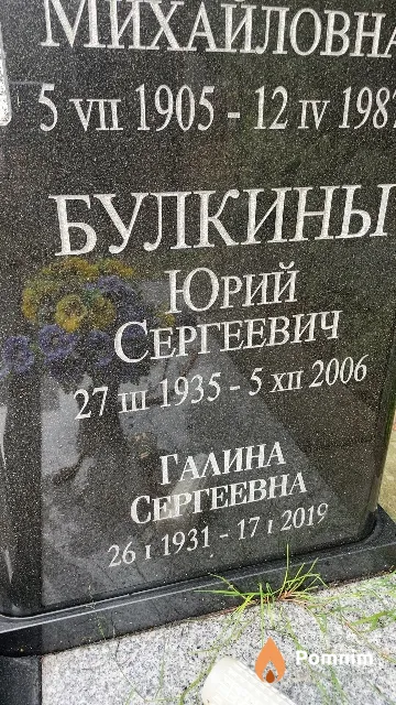 Булкин Юрий Сергеевич
